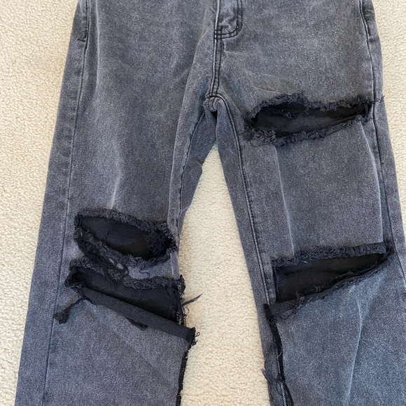 Adika Davis Jeans Straight Black Wash - Picture 7 of 10